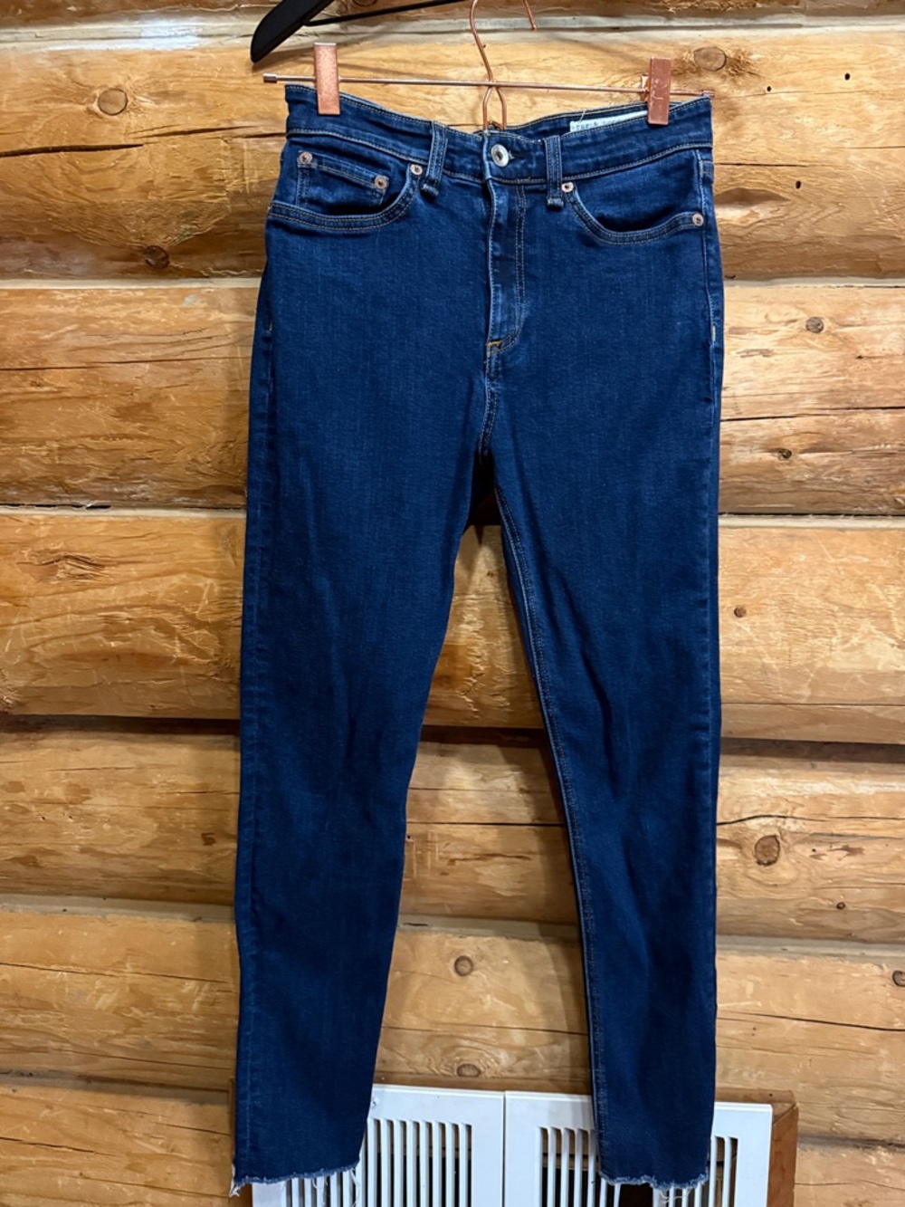 Rag & Bone Nina 26 Dark Wash Skinny Jeans